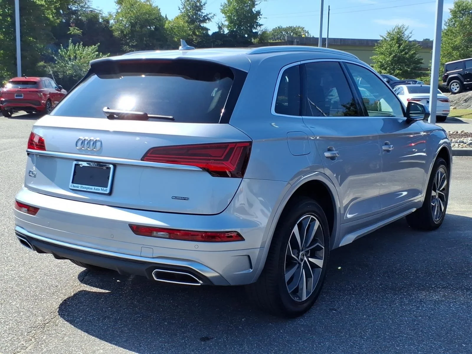 Used 2023 Florett Silver Metallic Audi S line Premium Plus image 8