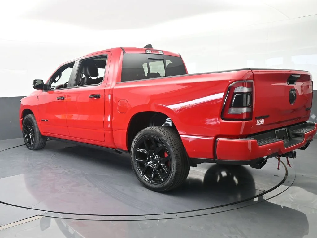 Used 2023 Flame Red Clearcoat Ram Laramie image 4