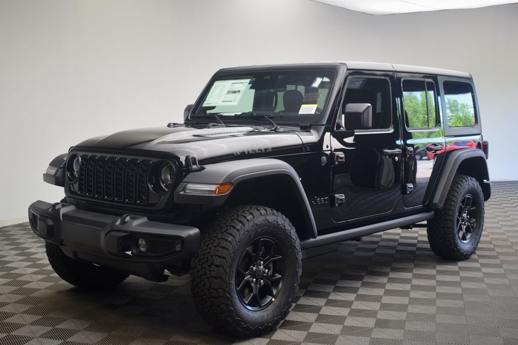 New 2026 Black Clear-Coat Exterior Paint Jeep Willys image 15