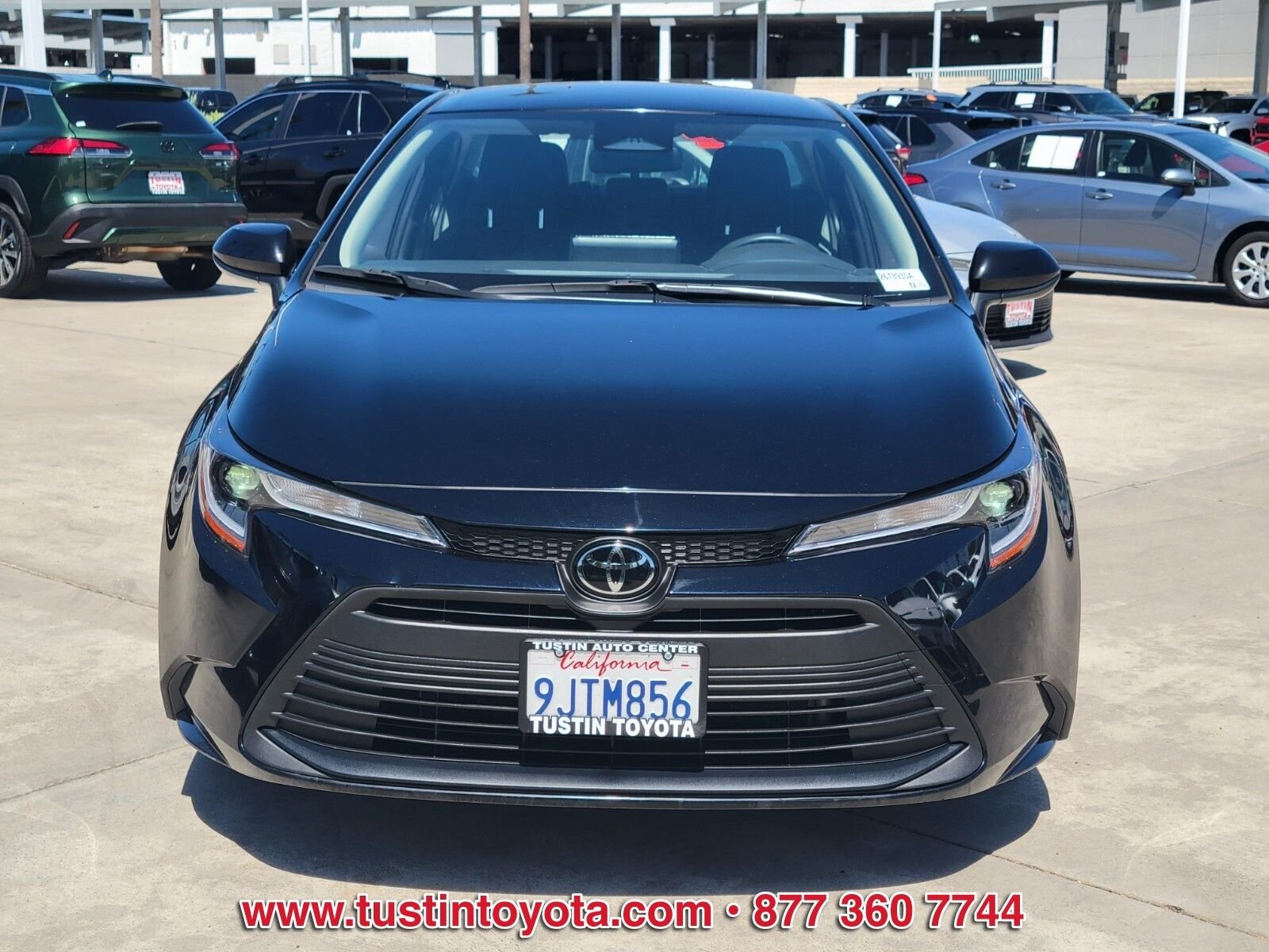 Certified Used 2024 Black Toyota LE image 8