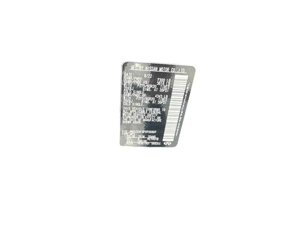Used 2023 Black INFINITI LUXE image 97