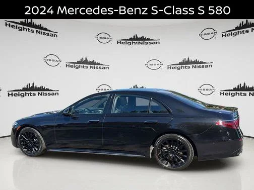 Used 2024 Black Mercedes-Benz S 580 image 3
