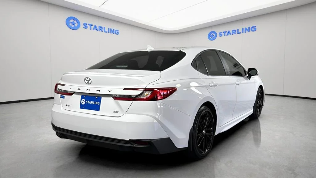 Used 2025 White Toyota SE image 9