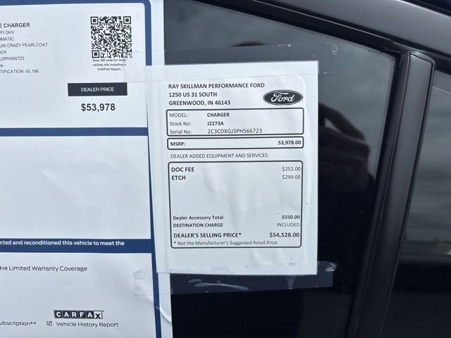 Used 2023 Purple Dodge R/T Scat Pack image 3