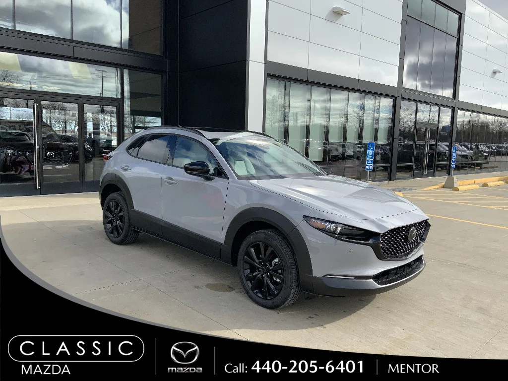 New 2026 Aero Gray Metallic Mazda 2.5 Turbo Premium Plus AWD image 1