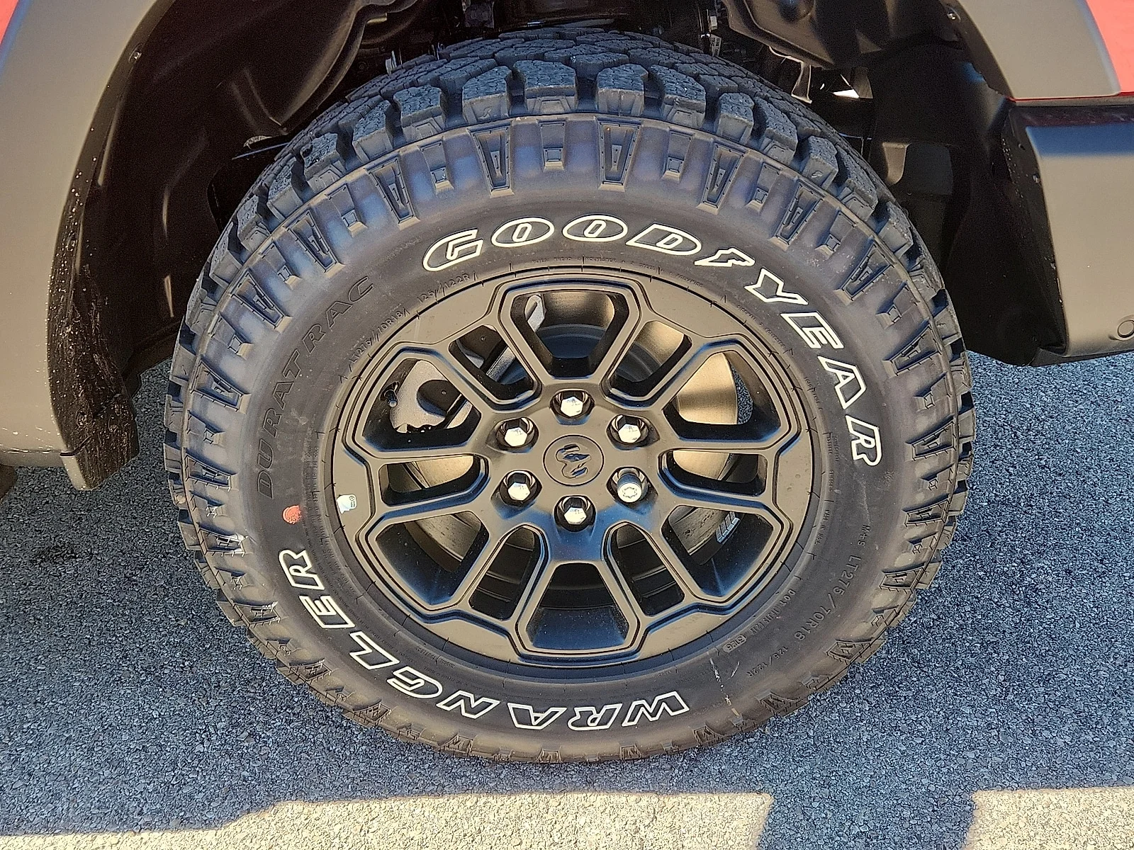 New 2027 Molten Red Pearl-Coat  Paint Ram REBEL CREW CAB 4X4 5