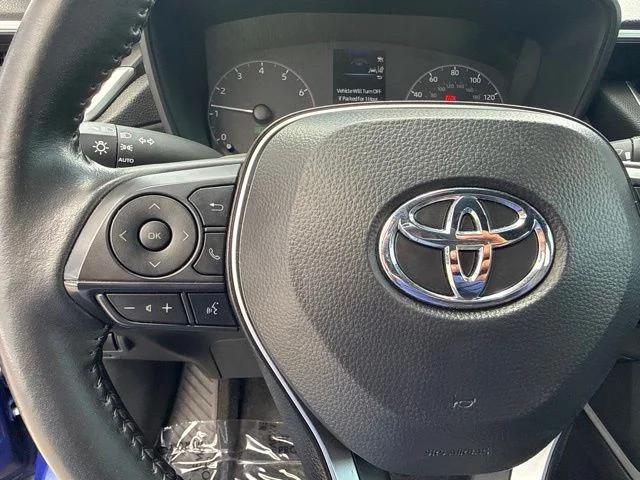 Used 2024 Blue Toyota Hybrid SE image 27