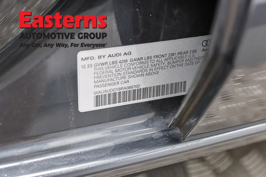 Used 2024 Black Audi 40 Premium image 36