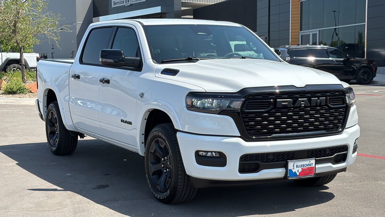New 2026 Bright White Clear-Coat Exterior Paint RAM Lone Star image 3