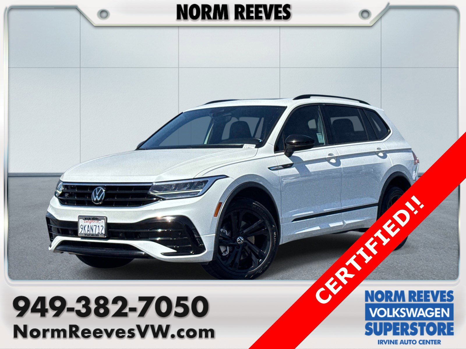 2023 Volkswagen Tiguan SE R-LINE BLACK