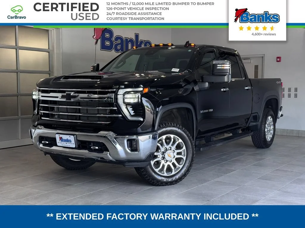 Certified Used 2024 Black Chevrolet LTZ image 1