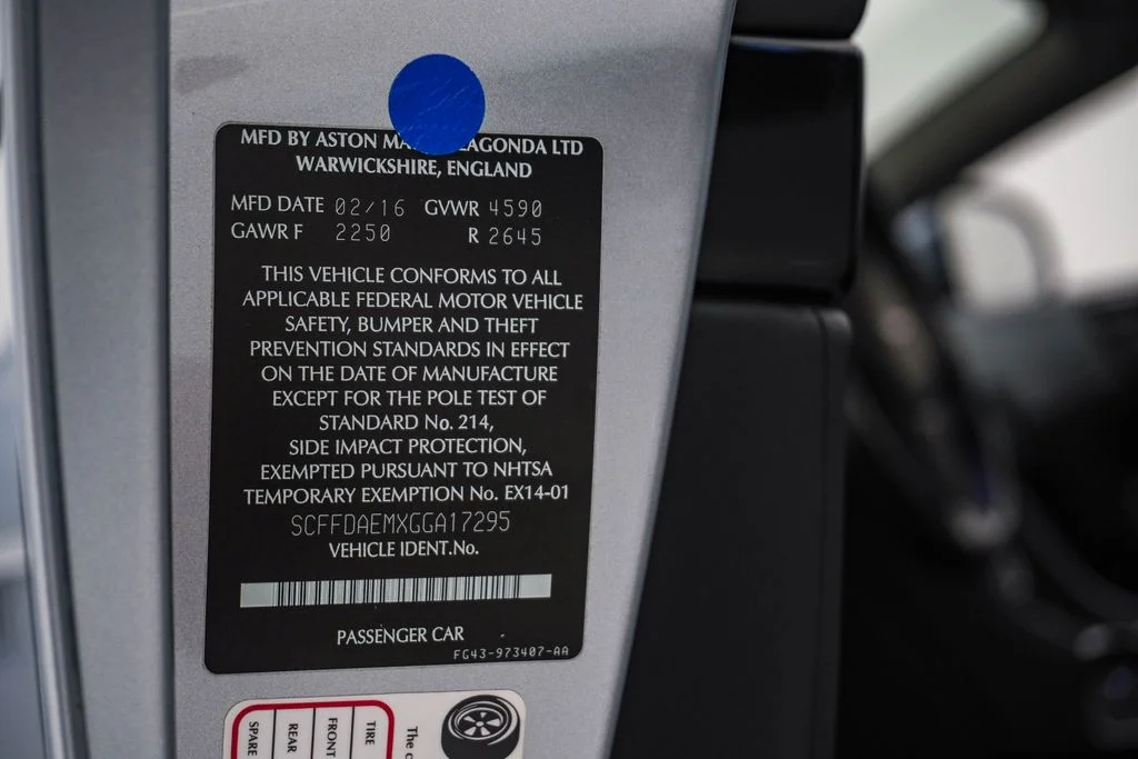 Used 2016 Skyfall Silver Aston Martin GT image 37