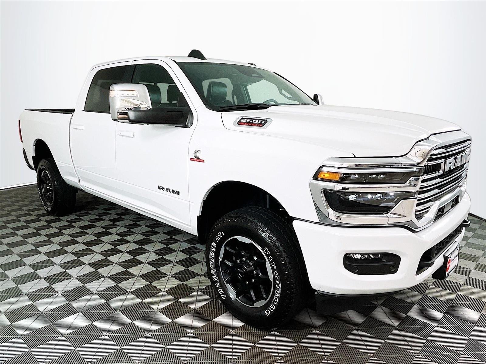 Used 2026 Bright White Clearcoat Ram Laramie image 1