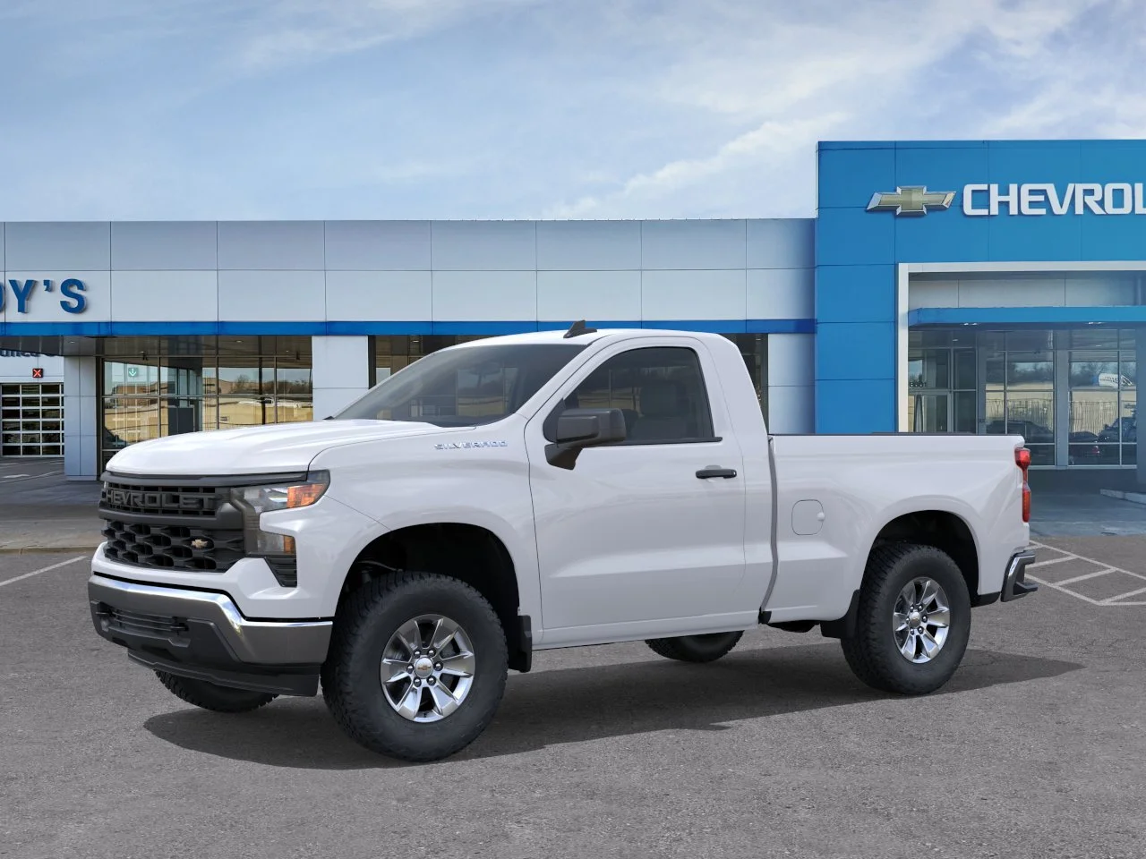 New 2026 Summit White Chevrolet Work Truck image 2