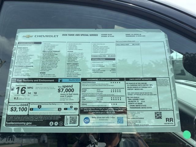 2026 Chevrolet Tahoe Fleet - Photo 19
