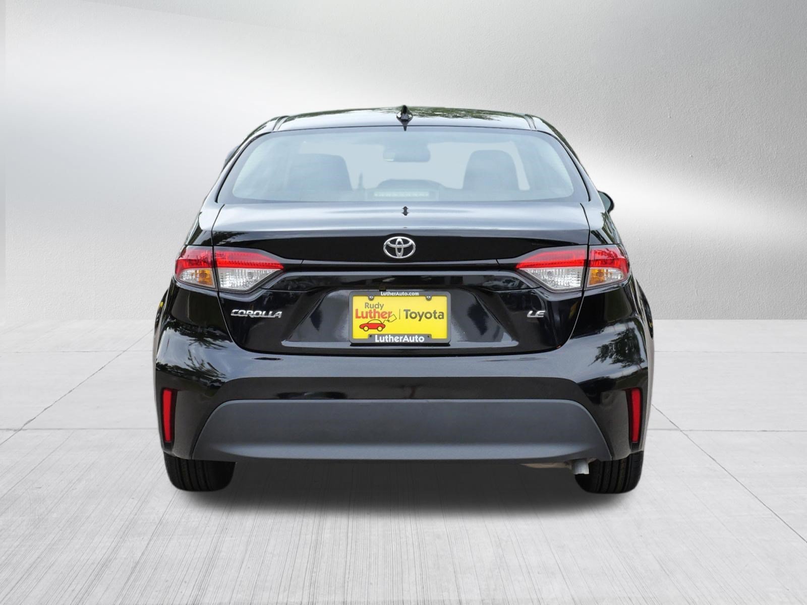 Certified Used 2025 Midnight Black Metallic Toyota LE image 7