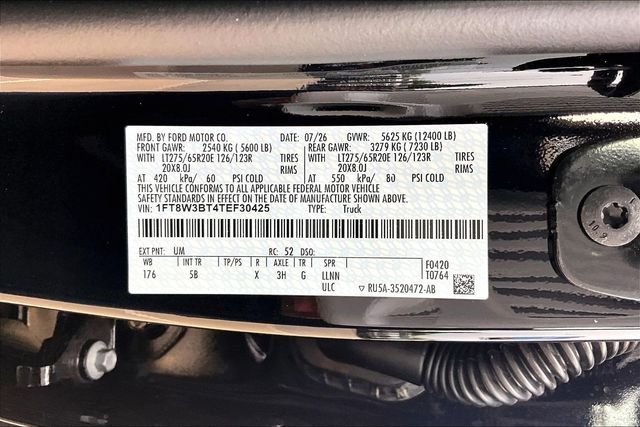 New 2026 Star White Metallic Tri-Coat Ford King Ranch image 12