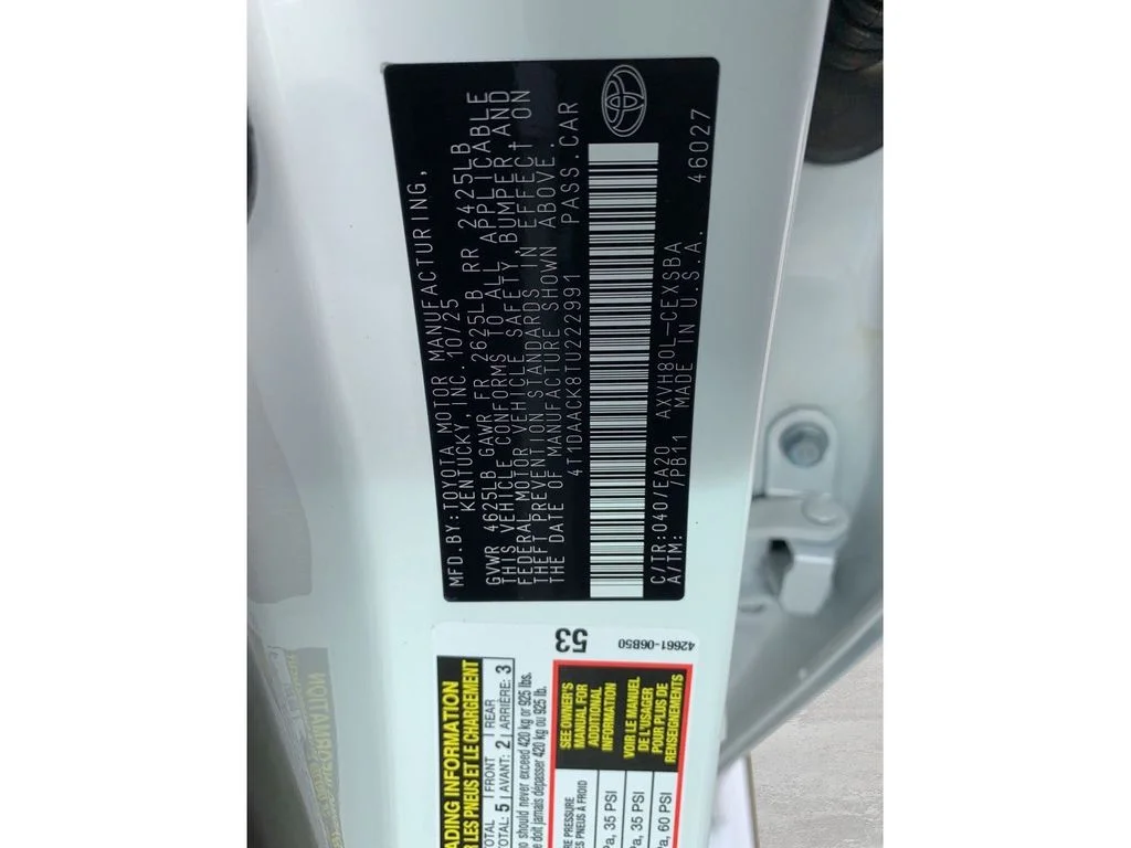Used 2026 White Toyota SE Nightshade image 32