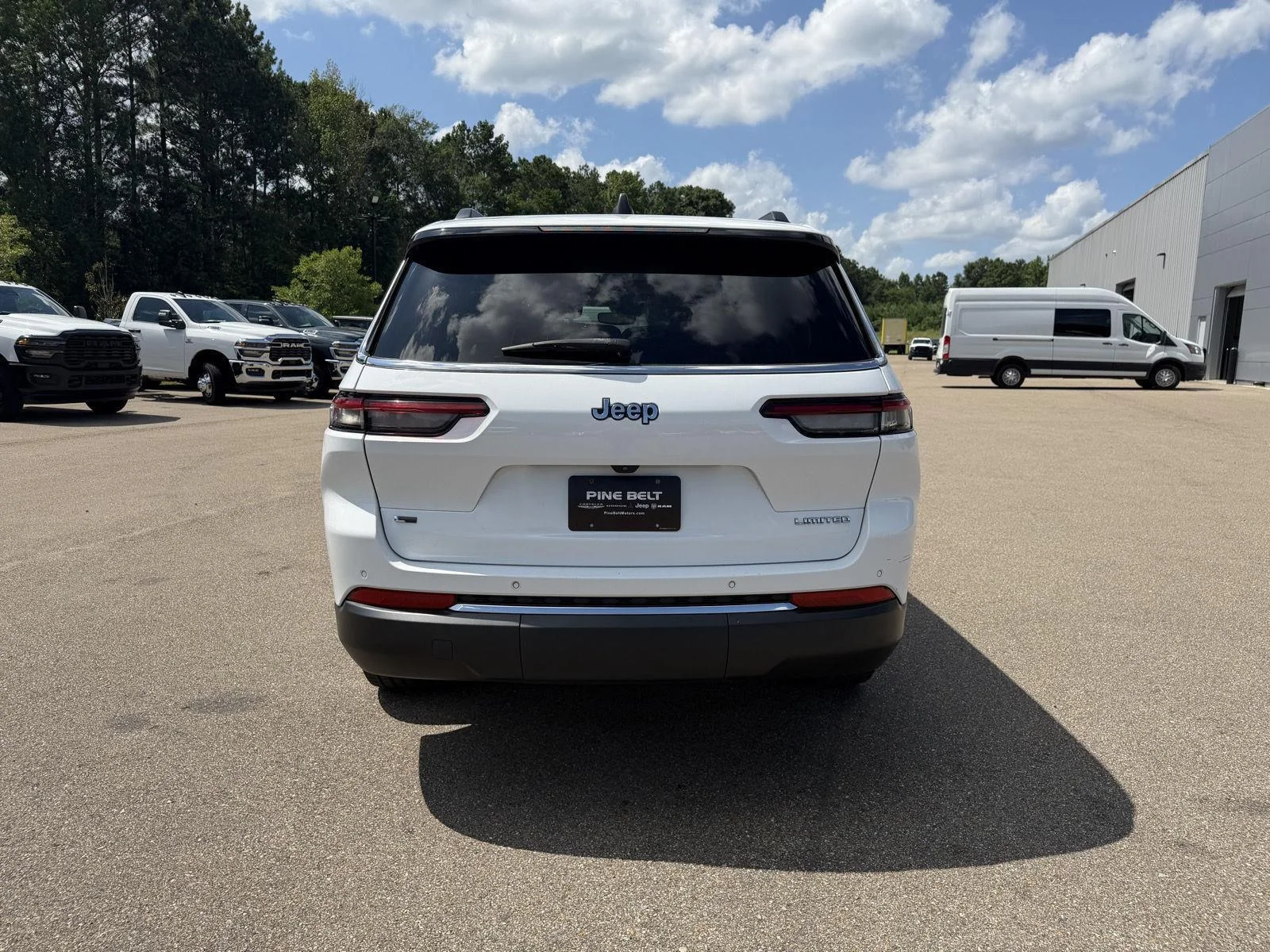 Used 2021 Bright White Clearcoat Jeep Limited image 5