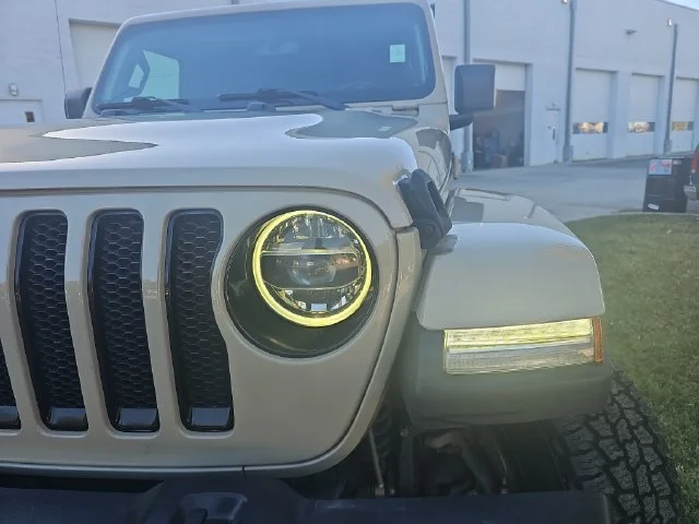 Used 2022 Beige Jeep Unlimited Sahara Altitude image 28