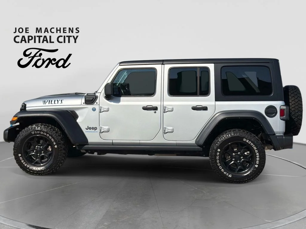Used 2023 Silver Jeep Willys 4xe image 8
