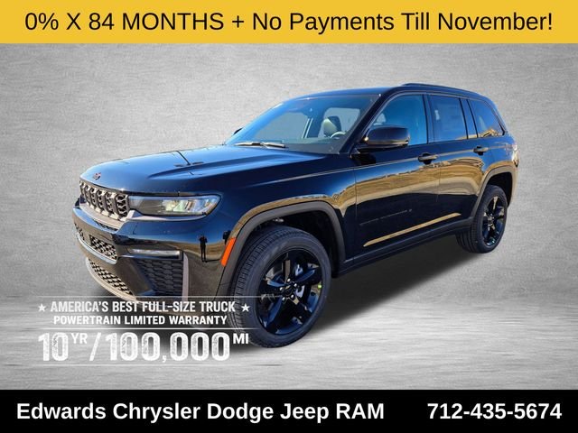 New 2026 Diamond Black Crystal Pearl-Coat Exterior Paint Jeep Limited image 9