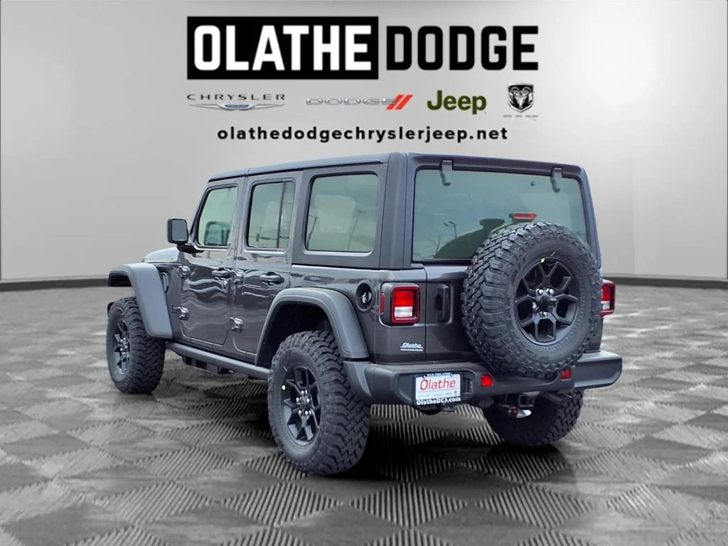 New 2026 Granite Crystal Metallic Clear-Coat Exterior Paint Jeep Willys image 3