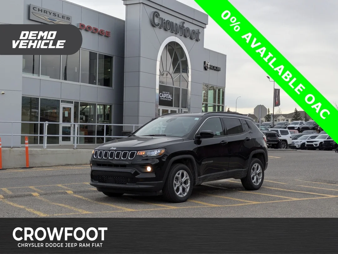 New 2026 Black Jeep North - - 4x4 - Heated Seats & Steering - Power Liftgate - 10.1  Display - Keyless Entry & More! image 1