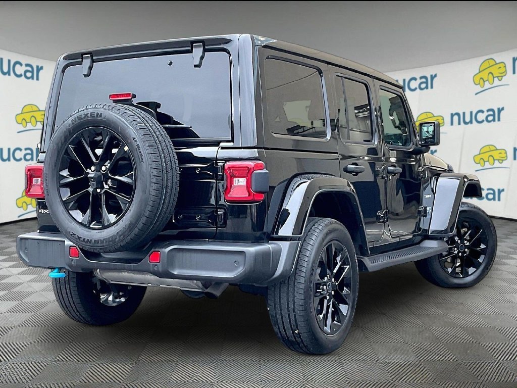 Used 2024 Black Jeep Sahara 4xe image 6