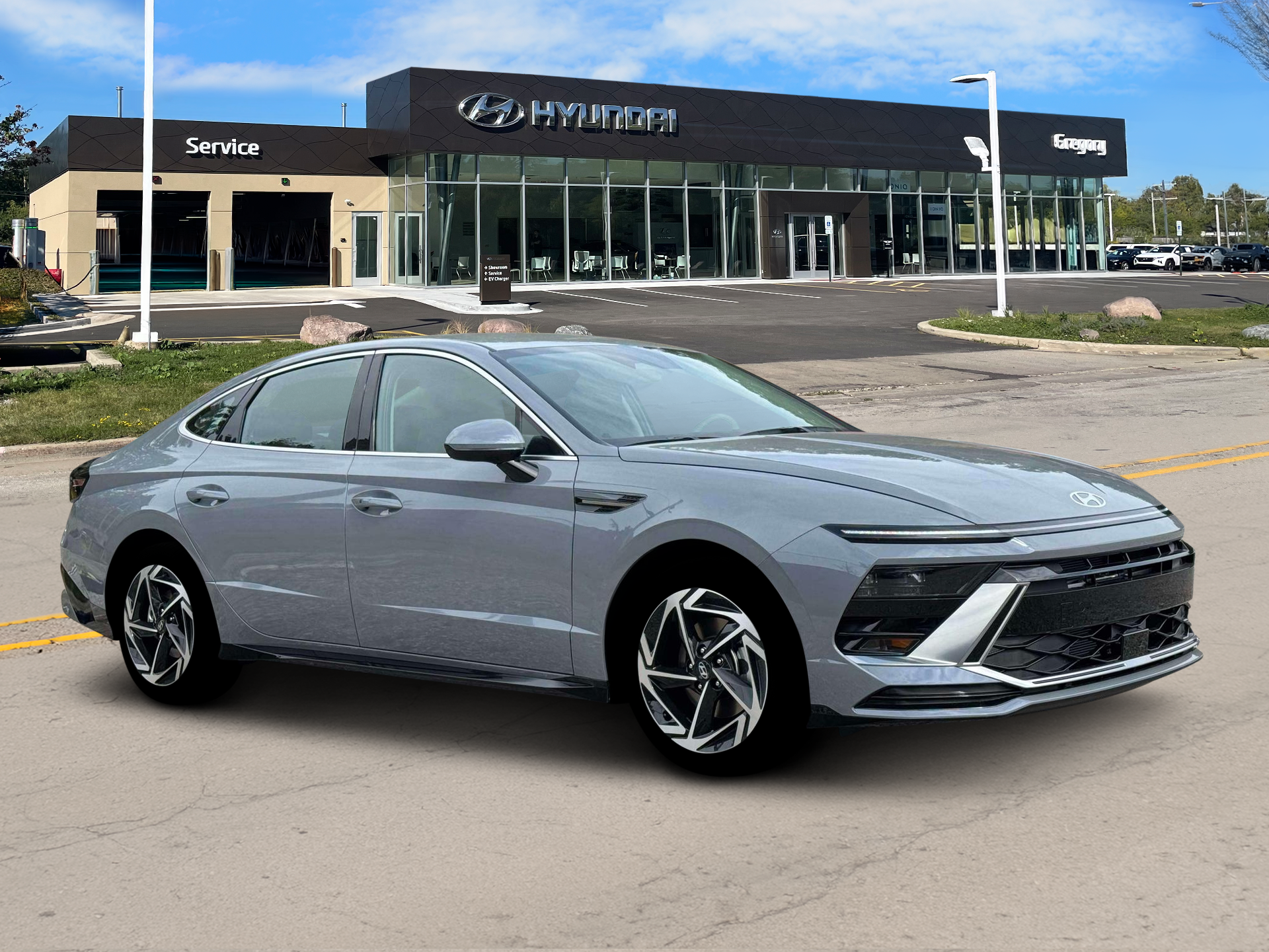 New 2026 Blue Hyundai SEL Sport image 10