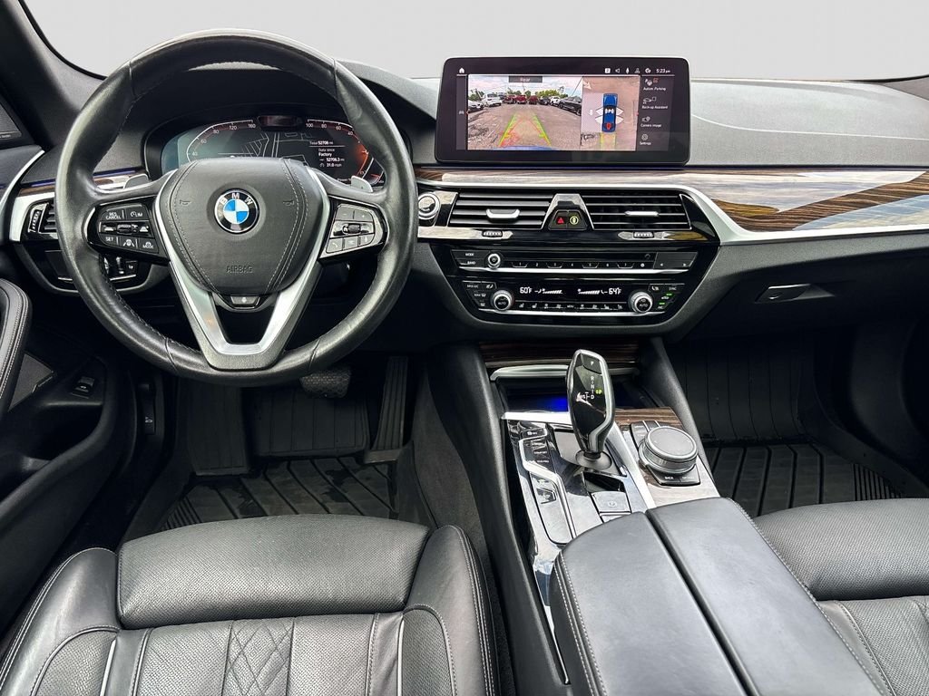 Used 2021 Blue BMW 540i xDrive image 13