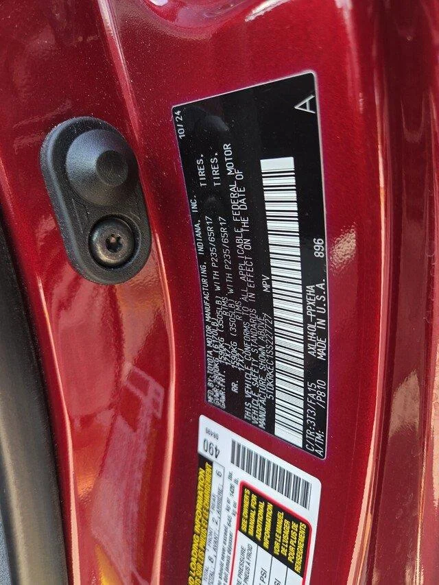 Used 2025 Ruby Flare Pearl Toyota LE image 35