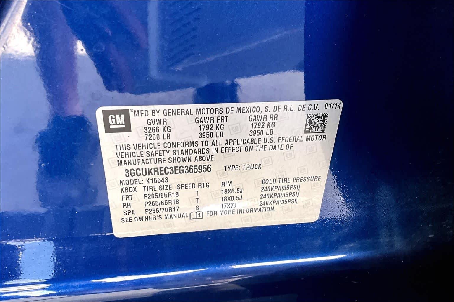 Used 2014 Blue Topaz Metallic Chevrolet LT image 30