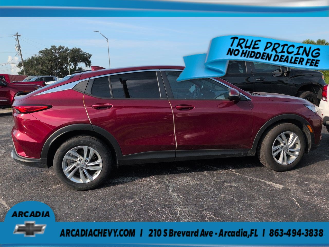 Used 2024 Cinnabar Metallic Buick Preferred image 3