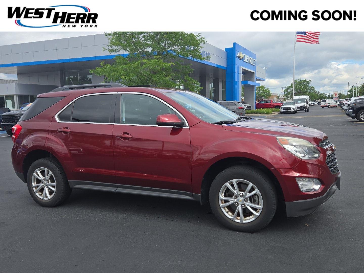 Used 2017 Siren Red Tintcoat Chevrolet LT image 1