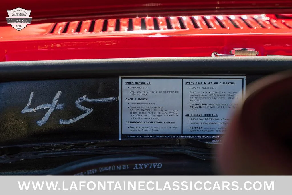 Used 1969 Red Ford  image 51