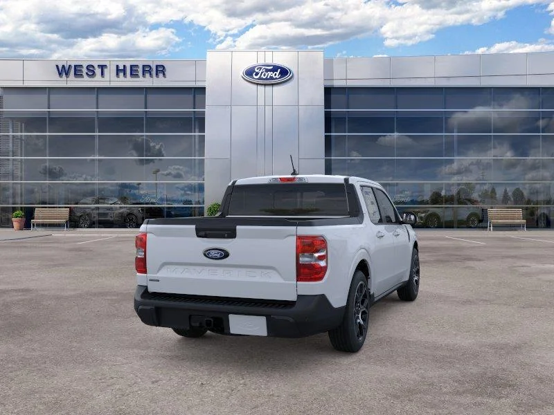 New 2026 Space White Metallic Ford Lariat® image 8