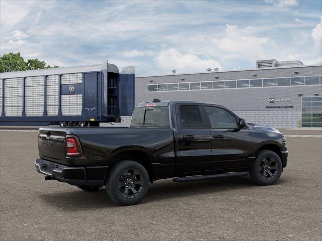 New 2026 Diamond Black Crystal Pearl-Coat Exterior Paint RAM Express Quad Cab 4x4 6