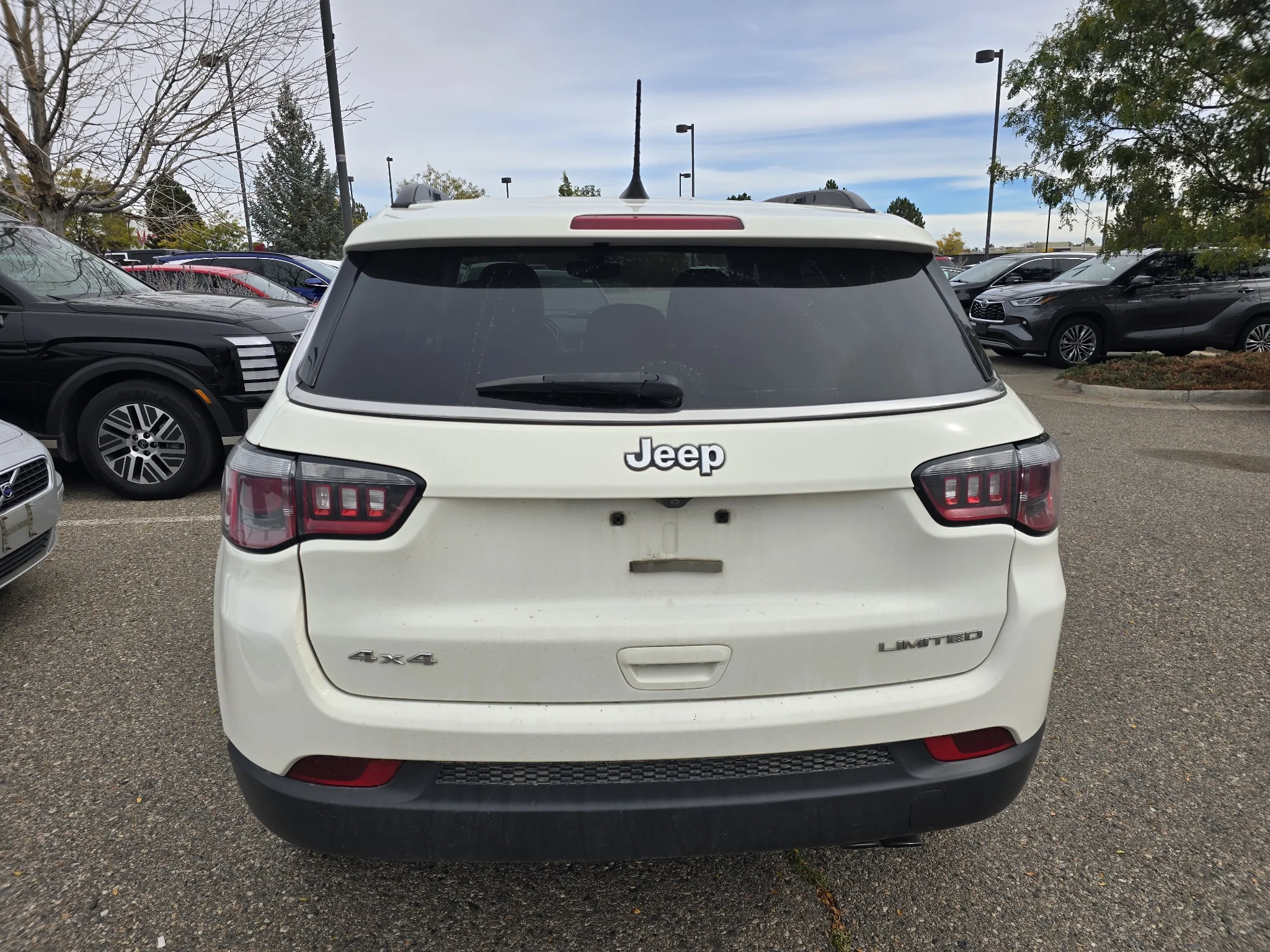 Used 2019 White Clearcoat Jeep Limited image 4