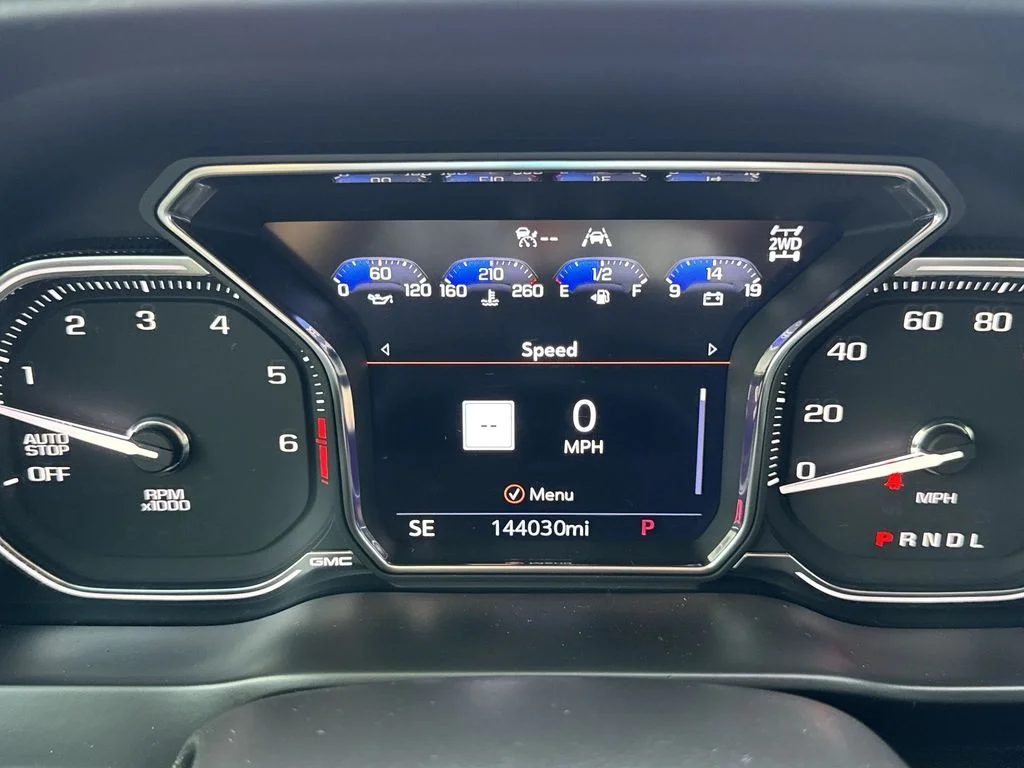 Used 2020 Blue GMC AT4 image 12