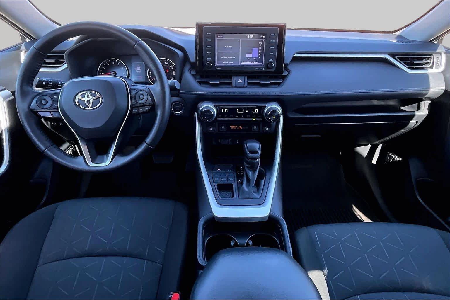 Certified Used 2021 Super White Toyota XLE image 13