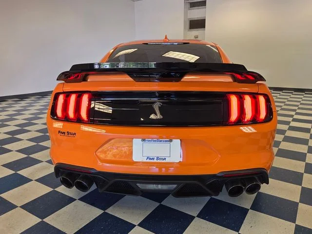 Used 2021 Orange Ford Shelby GT500 image 6