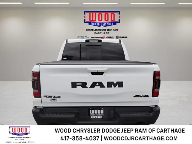 Used 2022 Bright White Clearcoat Ram TRX image 4