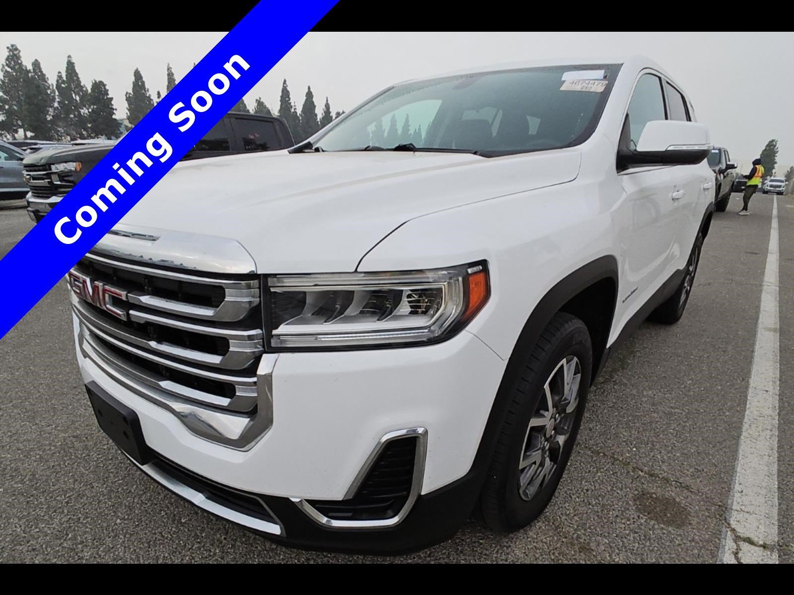 Used 2021 GMC Acadia SLE with VIN 1GKKNKLA7MZ164152 for sale in Culver City, CA