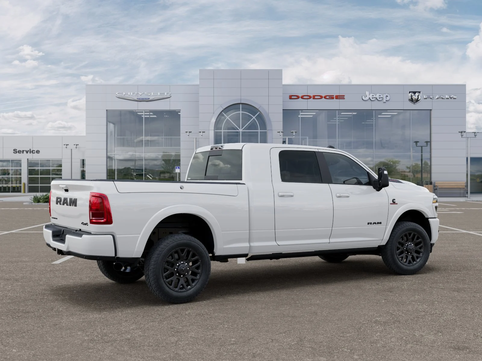 New 2026 Bright White Clearcoat RAM Limited image 32