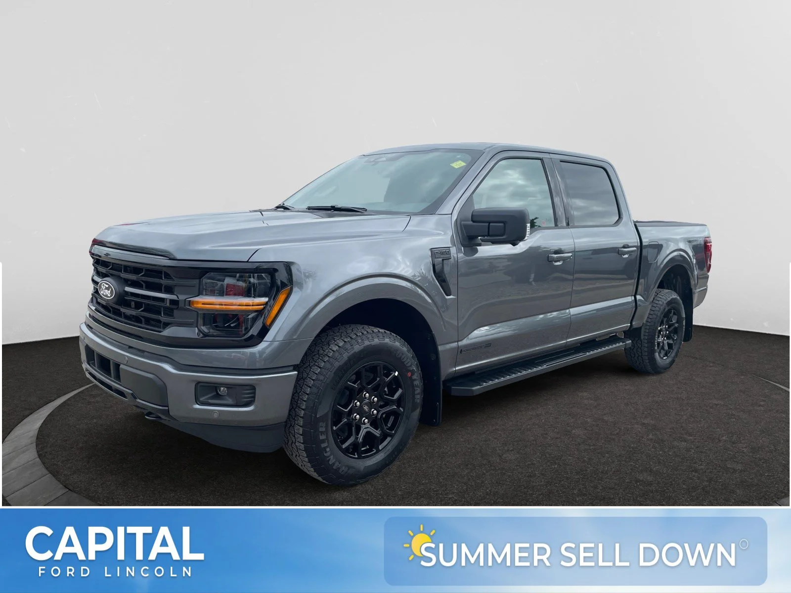 New 2026 Carbonized Grey Metallic Ford XLT image 1