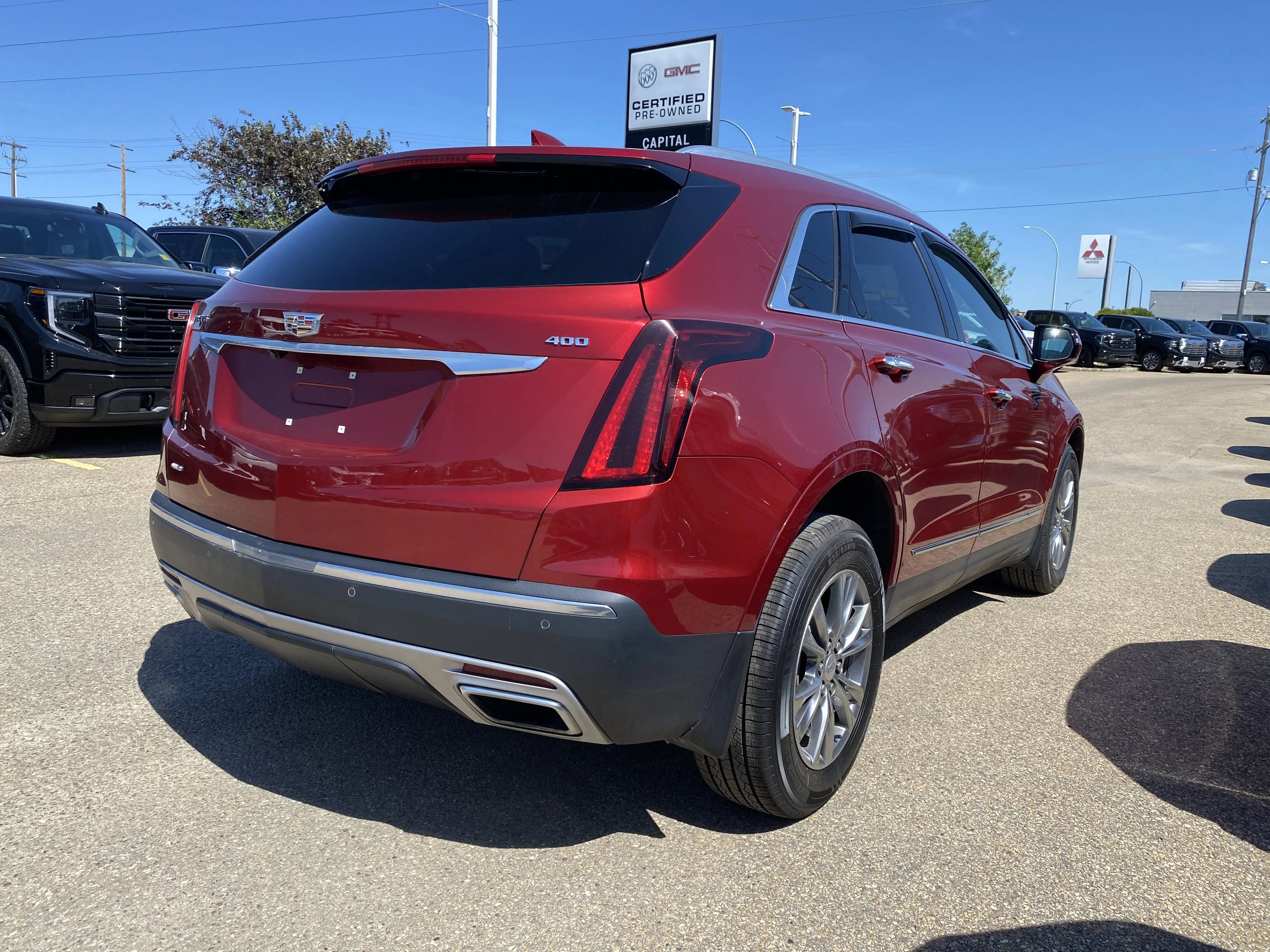 Used 2021 Red Cadillac AWD Premium Luxury * PANORAMIC SUNROOF * RADAR CRUISE * REMOTE STARTER * image 5