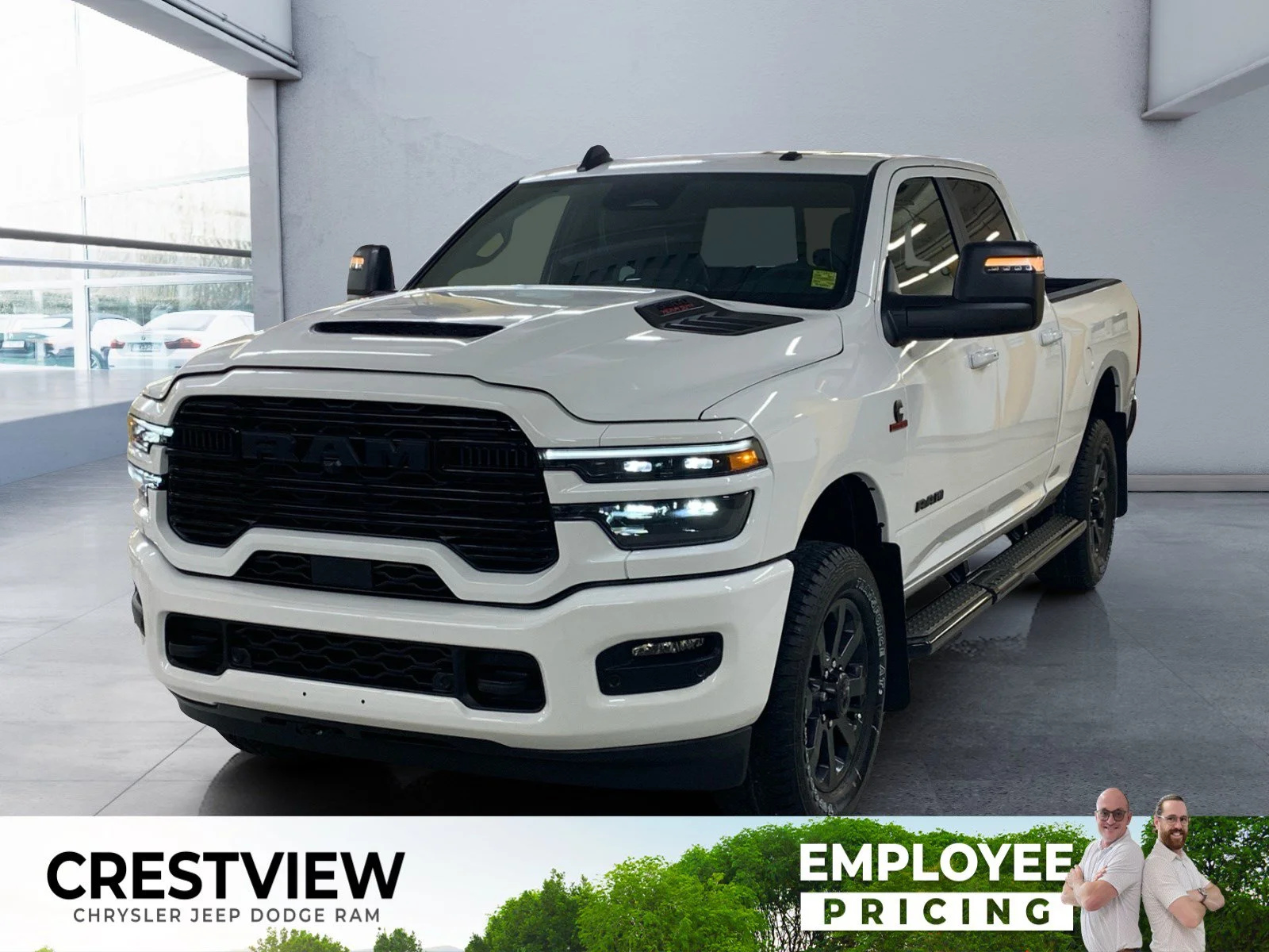 New 2026 Bright White Ram Laramie image 1