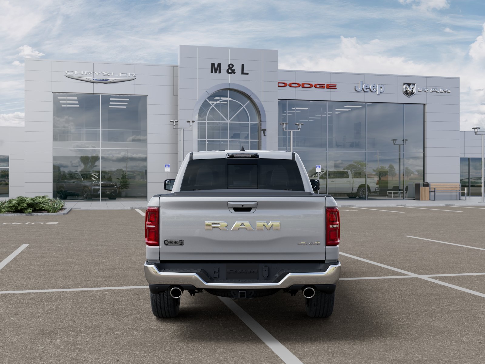 New 2026 Ivory White Tri-Coat Pearl-Coat Exterior Paint RAM Limited image 33