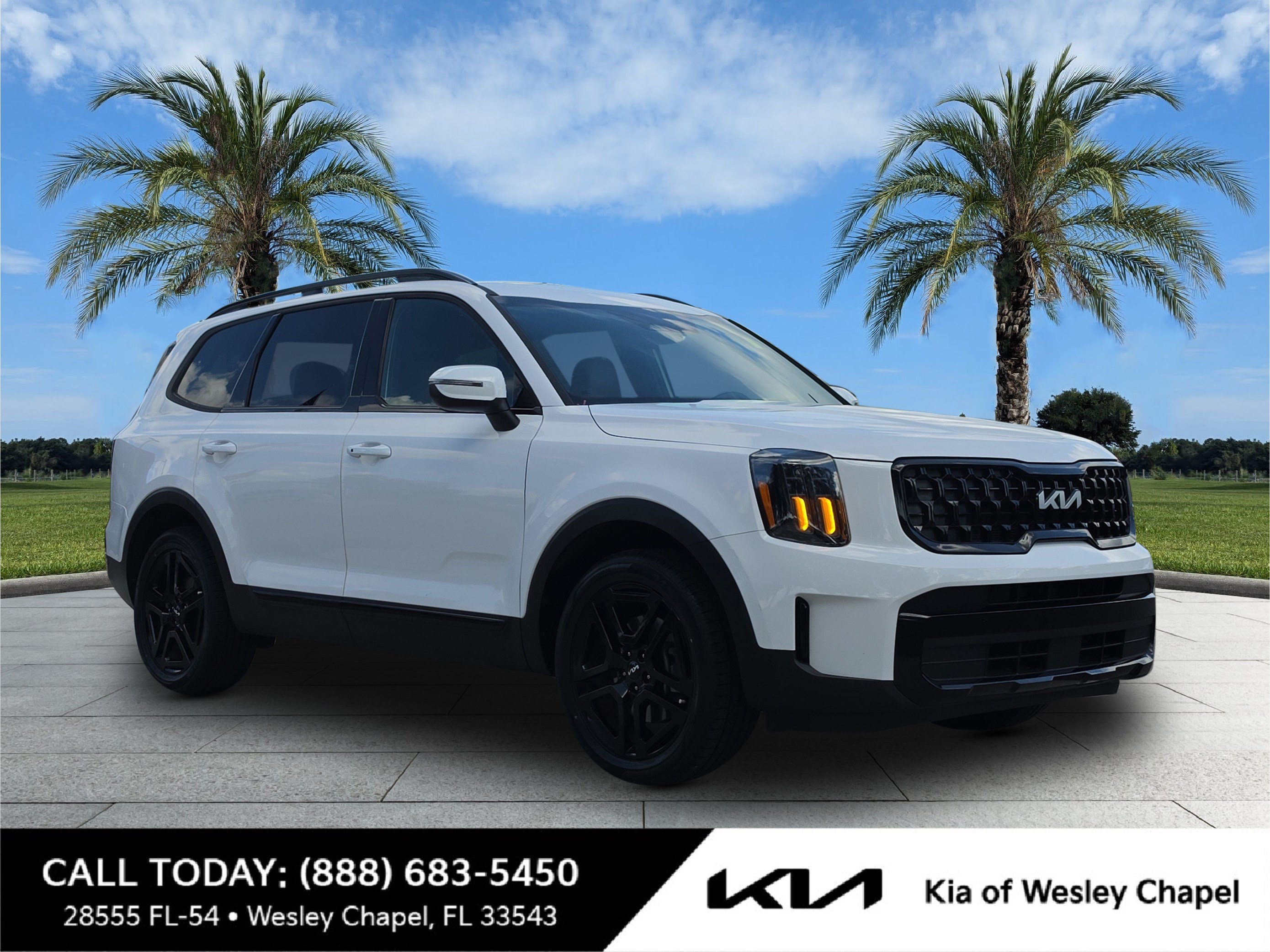 Certified Used 2024 Glacial White Pearl Kia EX X-Line image 1